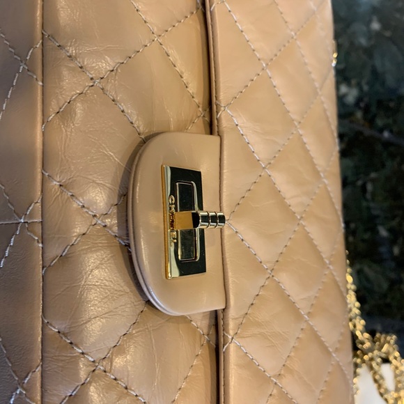 ❌Sold❌Chanel beige quilted ghw 226 reissue double - Picture 7 of 11